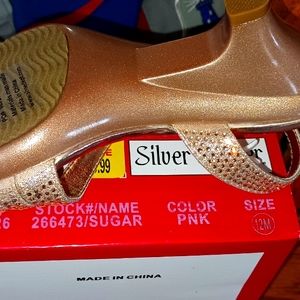 Pink diamond slipper